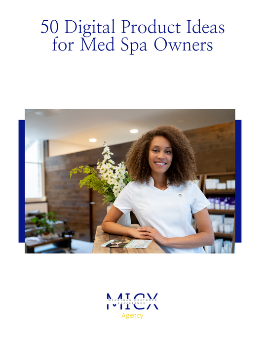 Free Download: 50 Digital Product Ideas for Med Spa Owners